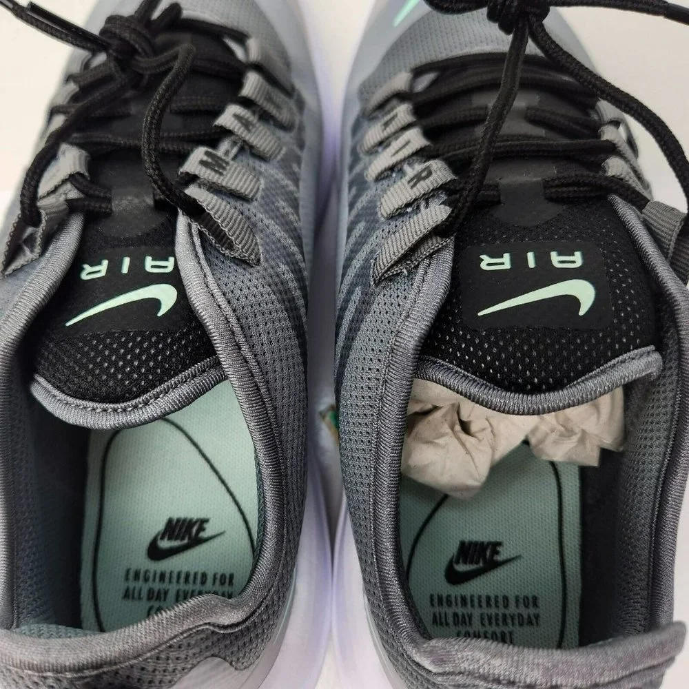 Nike Air Max Axis Low Womens Running Training Shoes Gray White AA2168-001 - Picture 8 of 9